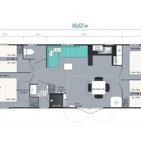 Κάμπινγκ 4 Etoiles - Piscine - Ccbagid Wavans