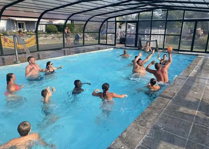 Camping 4 étoiles - Piscine - Ccbagid