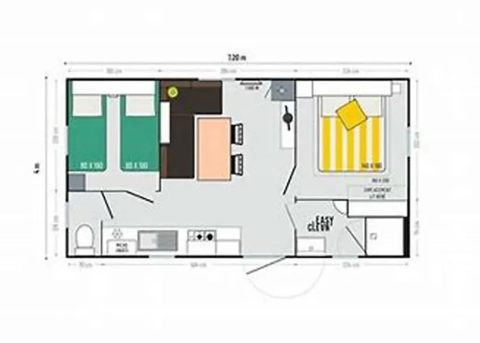 4 étoiles - Piscine - Ccbagid Camping Wavans